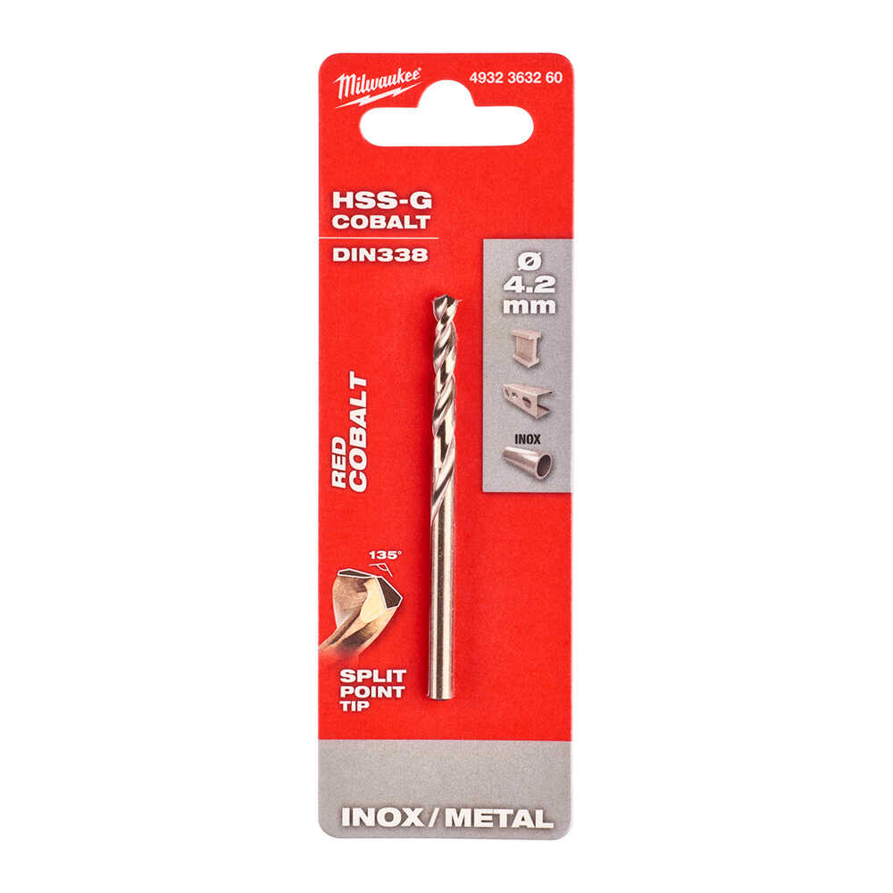 4. 2x75 Mm Altın Serisi Hss-g Co Metal Matkap Ucu