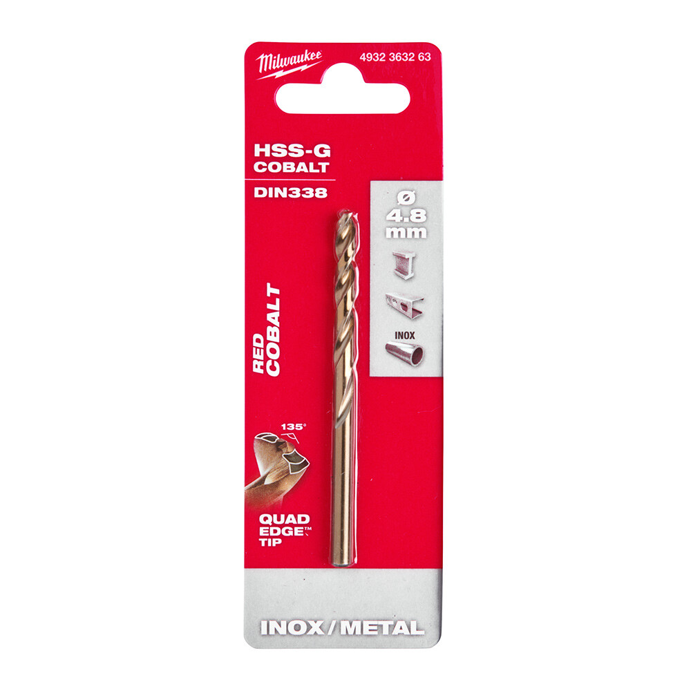 4. 8x86 mm Altın Serisi HSS-G Co Metal Matkap Ucu - 1
