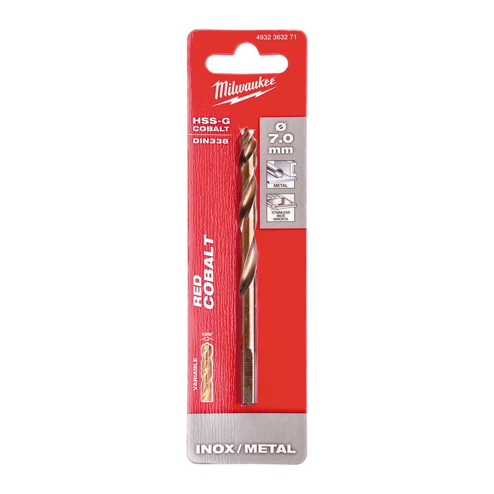 7. 0x109 Mm Altın Serisi Hss-g Co Metal Matkap Ucu