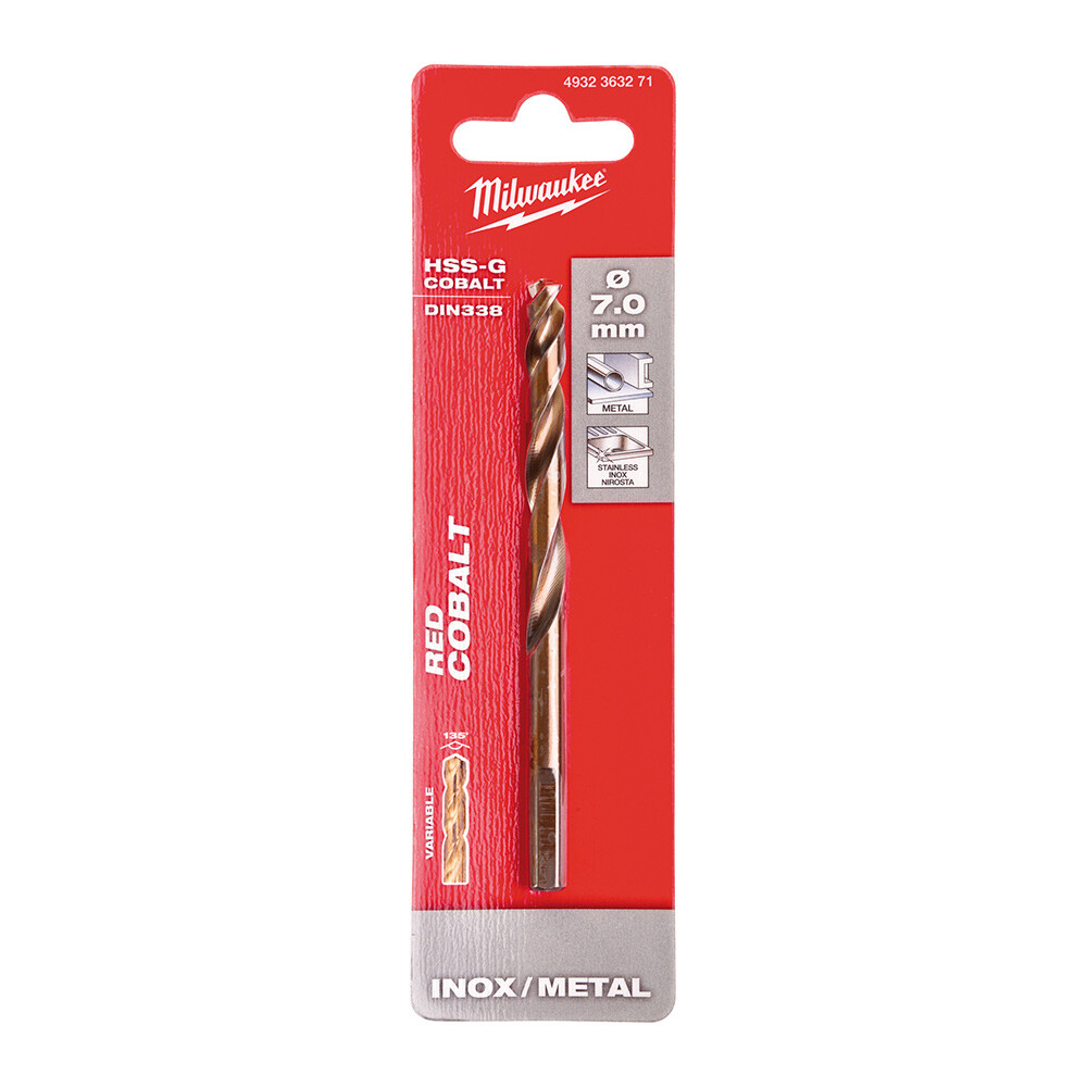7. 0x109 mm Altın Serisi HSS-G Co Metal Matkap Ucu - 1