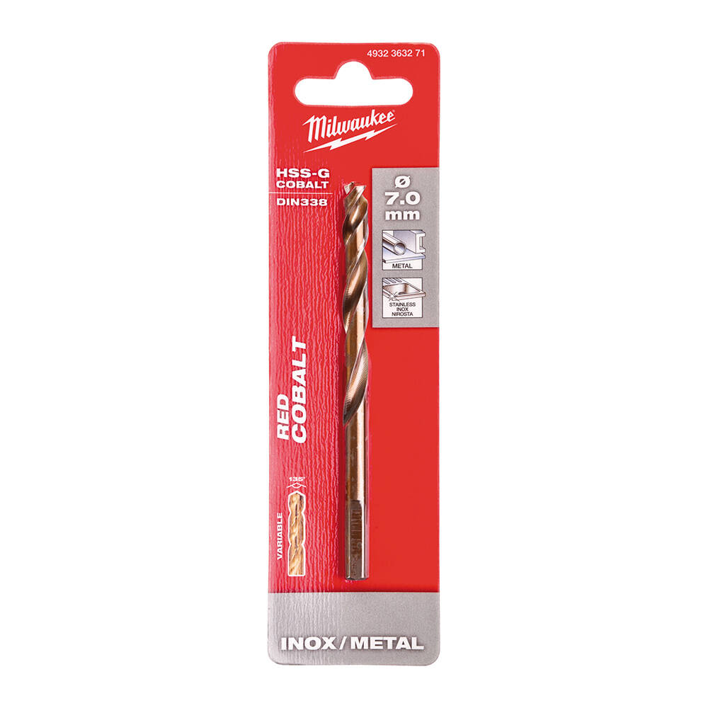 7. 0x109 mm Altın Serisi HSS-G Co Metal Matkap Ucu - 1