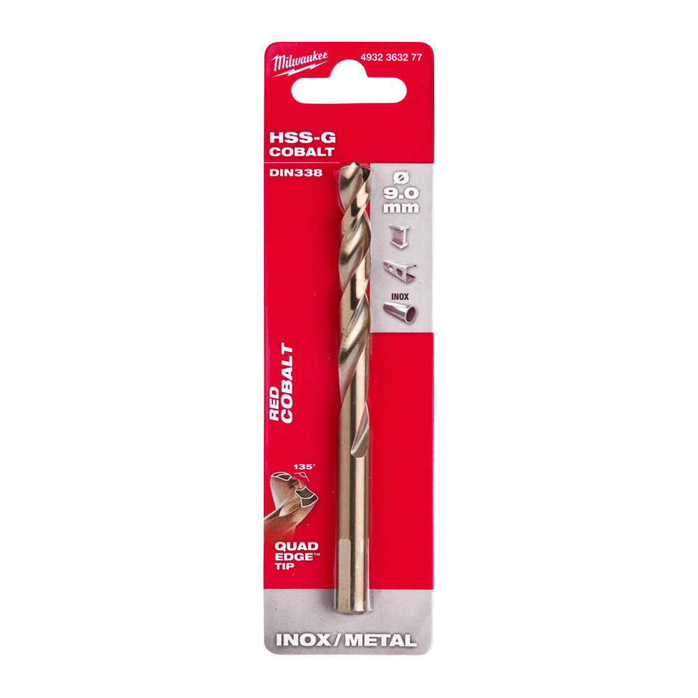 9. 0x125 mm Altın Serisi HSS-G Co Metal Matkap Ucu - 1