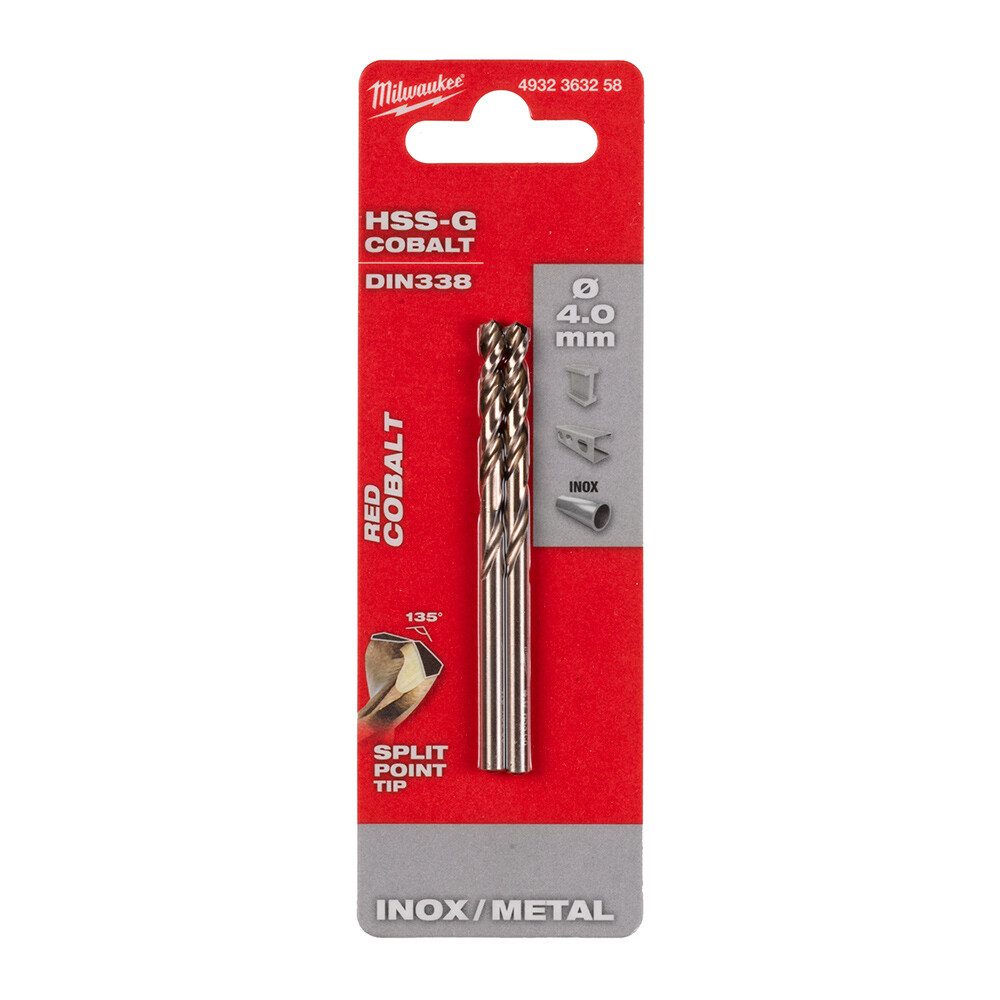 3. 5x70 mm Altın Serisi HSS-G Co Metal Matkap Ucu - 2'li - 3