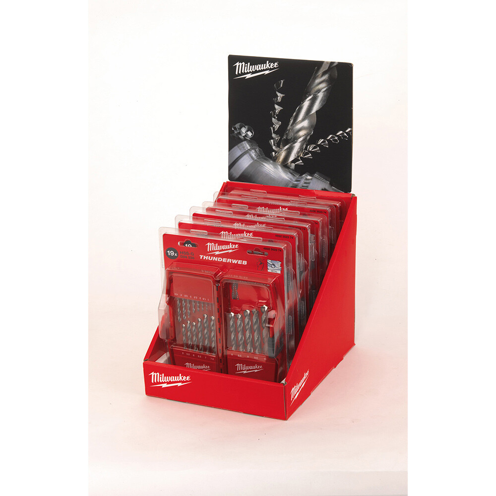 19 Parça Thunderweb Serisi Metal Matkap Uç Seti - 1-10 mm - 8