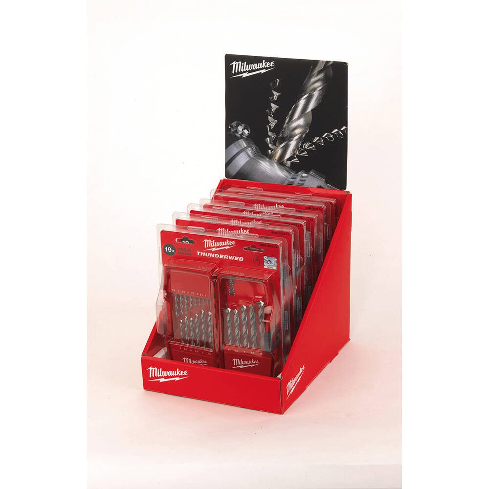 19 Parça Thunderweb Serisi Metal Matkap Uç Seti - 1-10 mm - 8