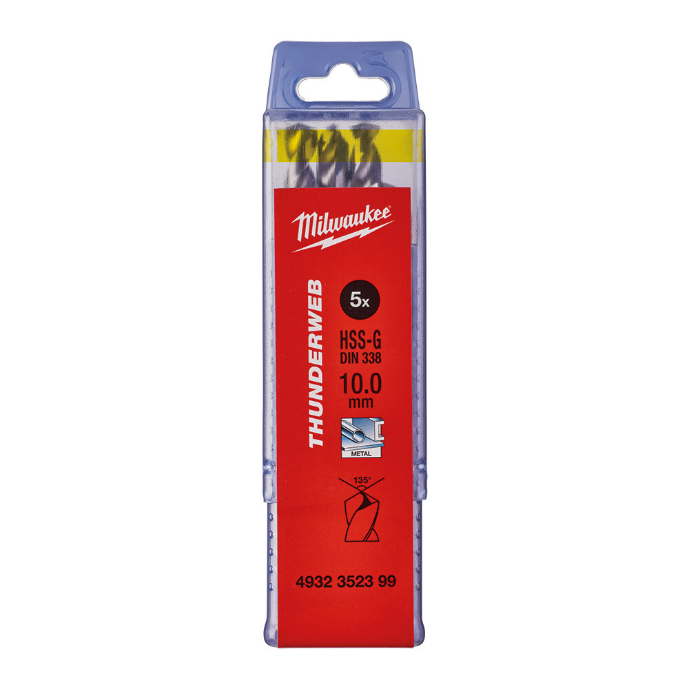 10. 0x133 mm Thunderweb Serisi Metal Matkap Ucu - 5'li - 1