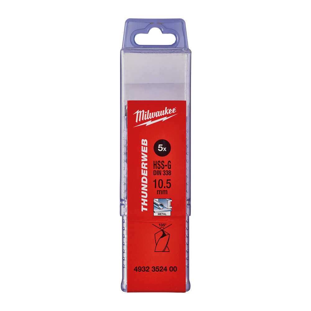 10. 5x133 Mm Thunderweb Serisi Metal Matkap Ucu - 5