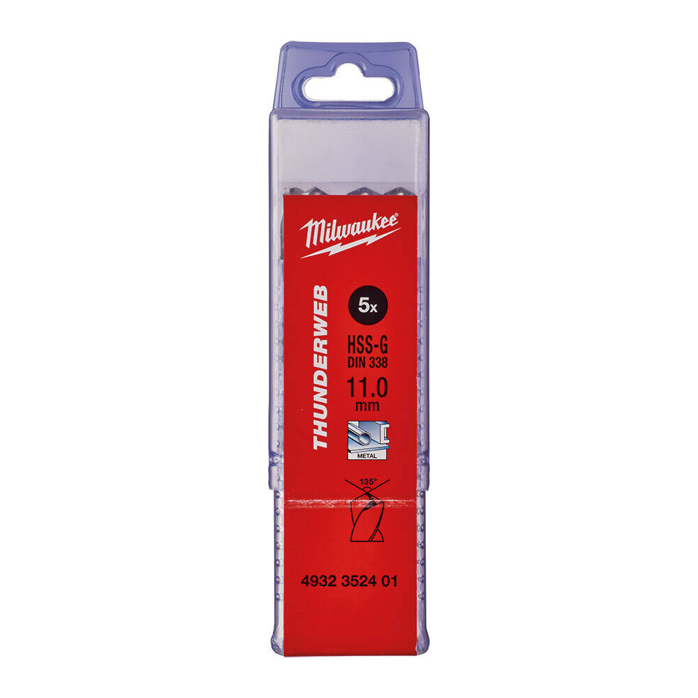 11. 0x142 mm Thunderweb Serisi Metal Matkap Ucu - 5'li - 1