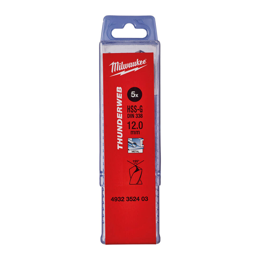 12. 0x151 mm Thunderweb Serisi Metal Matkap Ucu - 5'li - 1