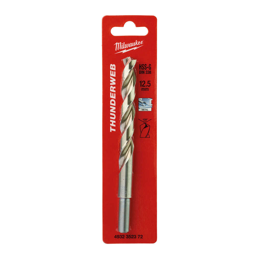 12. 5x151 Mm Thunderweb Serisi Metal Matkap Ucu