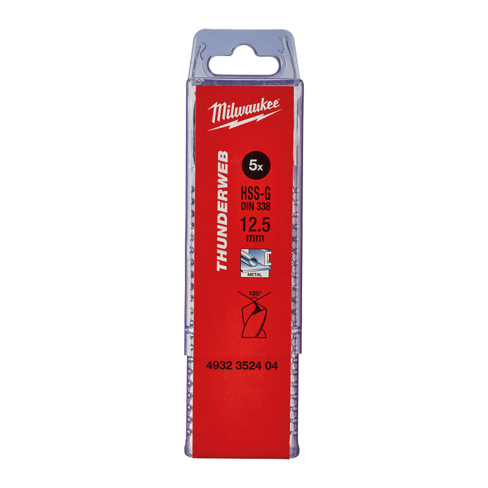12. 5x151 mm Thunderweb Serisi Metal Matkap Ucu - 5'li - 1