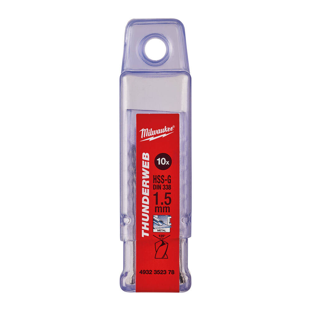 1. 5x40 mm Thunderweb Serisi Metal Matkap Ucu - 10'lu - 1
