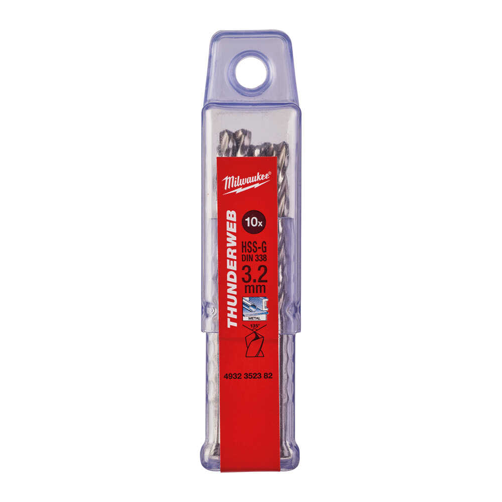 3. 2x65 Mm Thunderweb Serisi Metal Matkap Ucu - 10