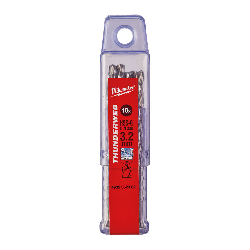 3. 2x65 mm Thunderweb Serisi Metal Matkap Ucu - 10'lu - 1