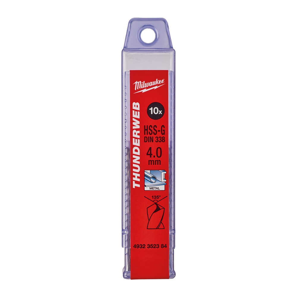 4. 0x75 mm Thunderweb Serisi Metal Matkap Ucu - 10'lu