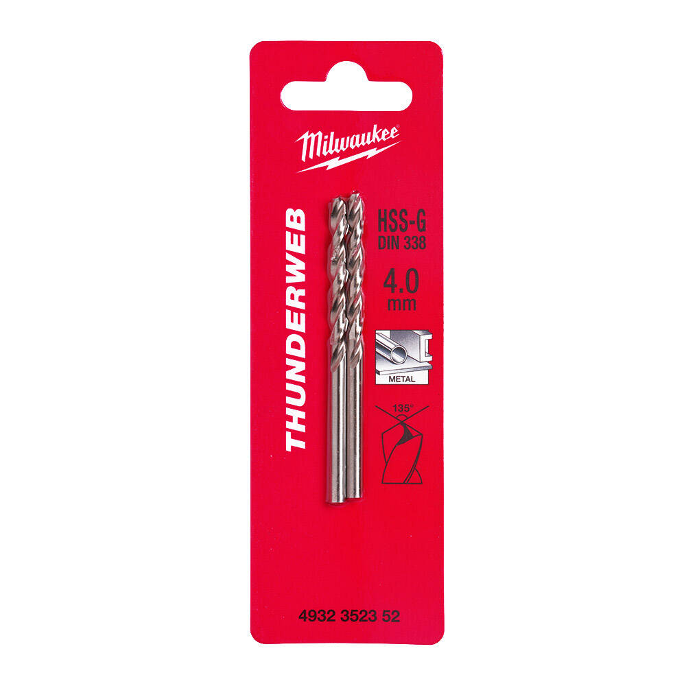 4. 0x75 mm Thunderweb Serisi Metal Matkap Ucu - 2'li - 1