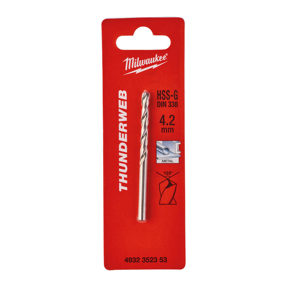 4. 2x75 Mm Thunderweb Serisi Metal Matkap Ucu