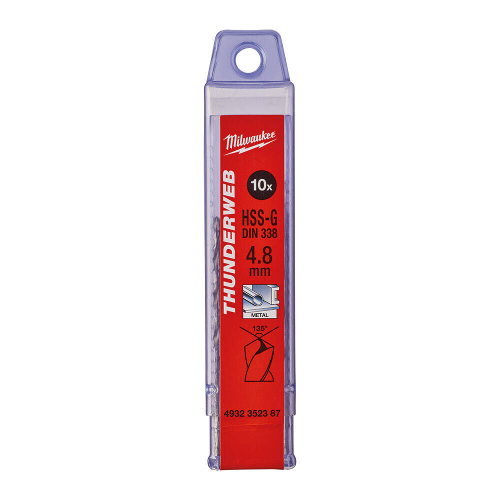 4. 8x86 mm Thunderweb Serisi Metal Matkap Ucu - 10'lu - 1