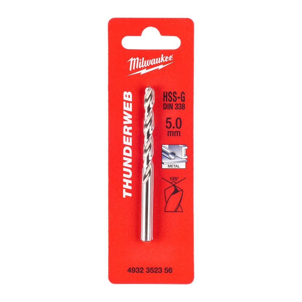 5. 0x86 Mm Thunderweb Serisi Metal Matkap Ucu
