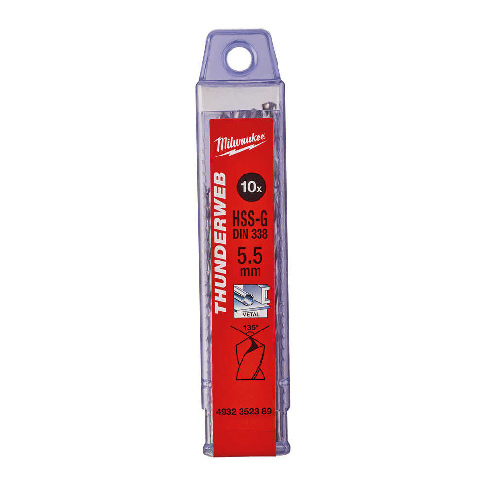 5. 5x93 Mm Thunderweb Serisi Metal Matkap Ucu - 10