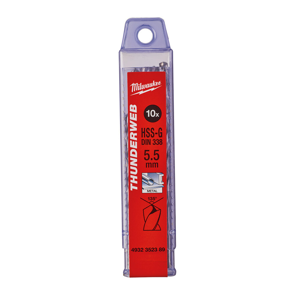 5. 5x93 mm Thunderweb Serisi Metal Matkap Ucu - 10'lu - 1