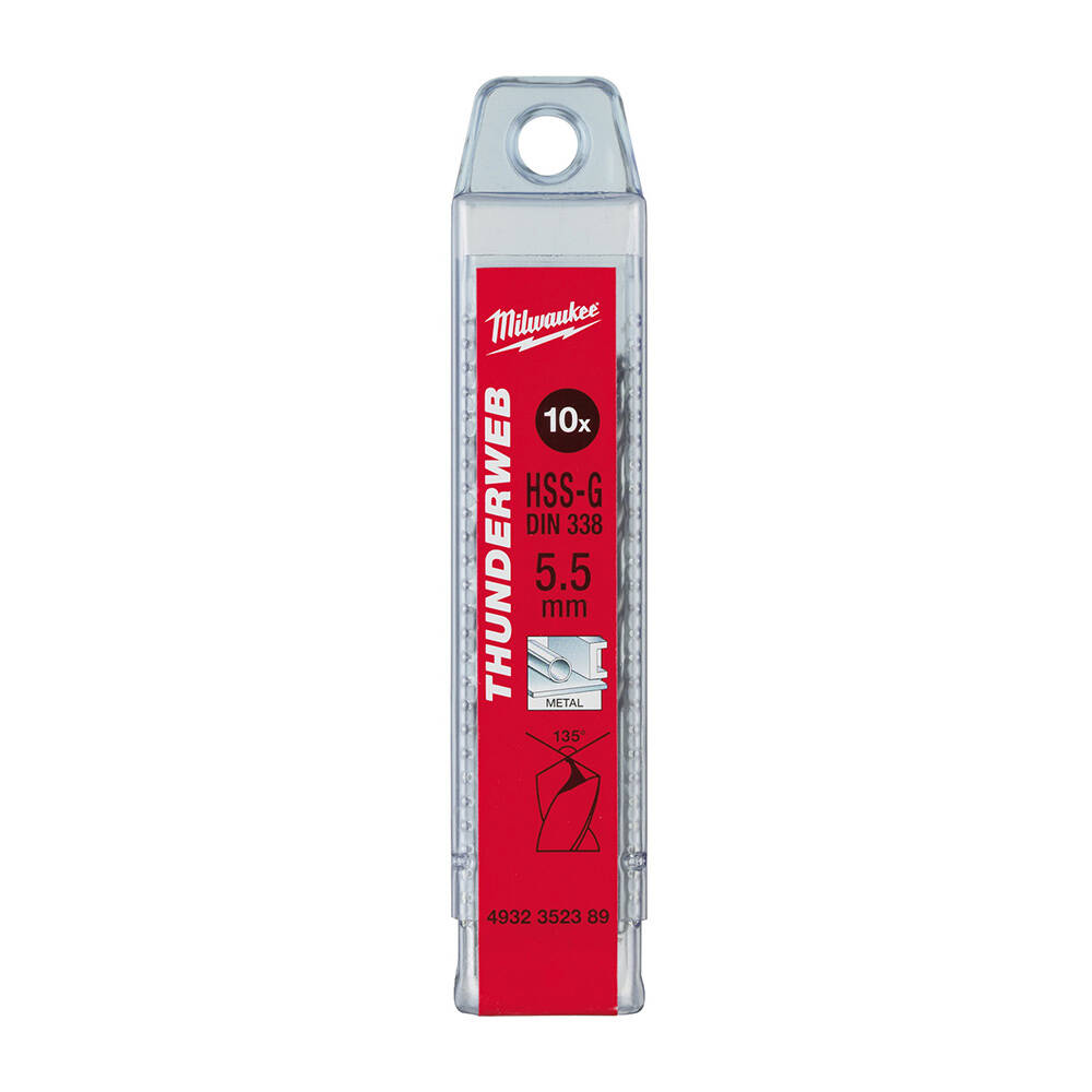 5. 5x93 mm Thunderweb Serisi Metal Matkap Ucu - 10'lu - 2