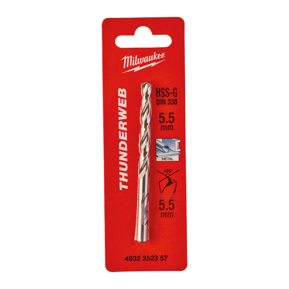 5. 5x93 mm Thunderweb Serisi Metal Matkap Ucu - 1