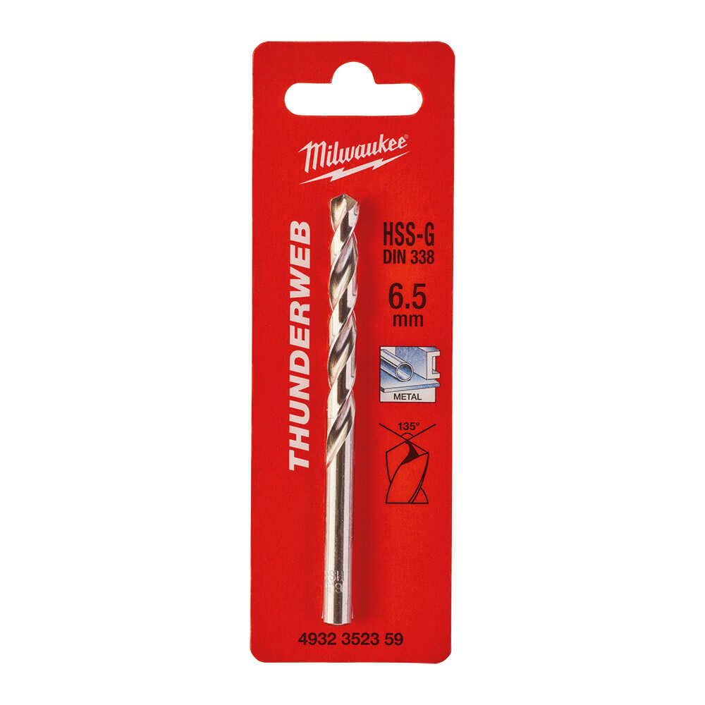 6. 5x101 mm Thunderweb Serisi Metal Matkap Ucu