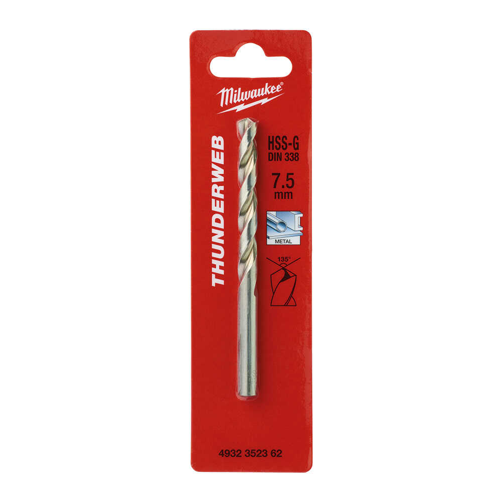 7. 5x109 Mm Thunderweb Serisi Metal Matkap Ucu