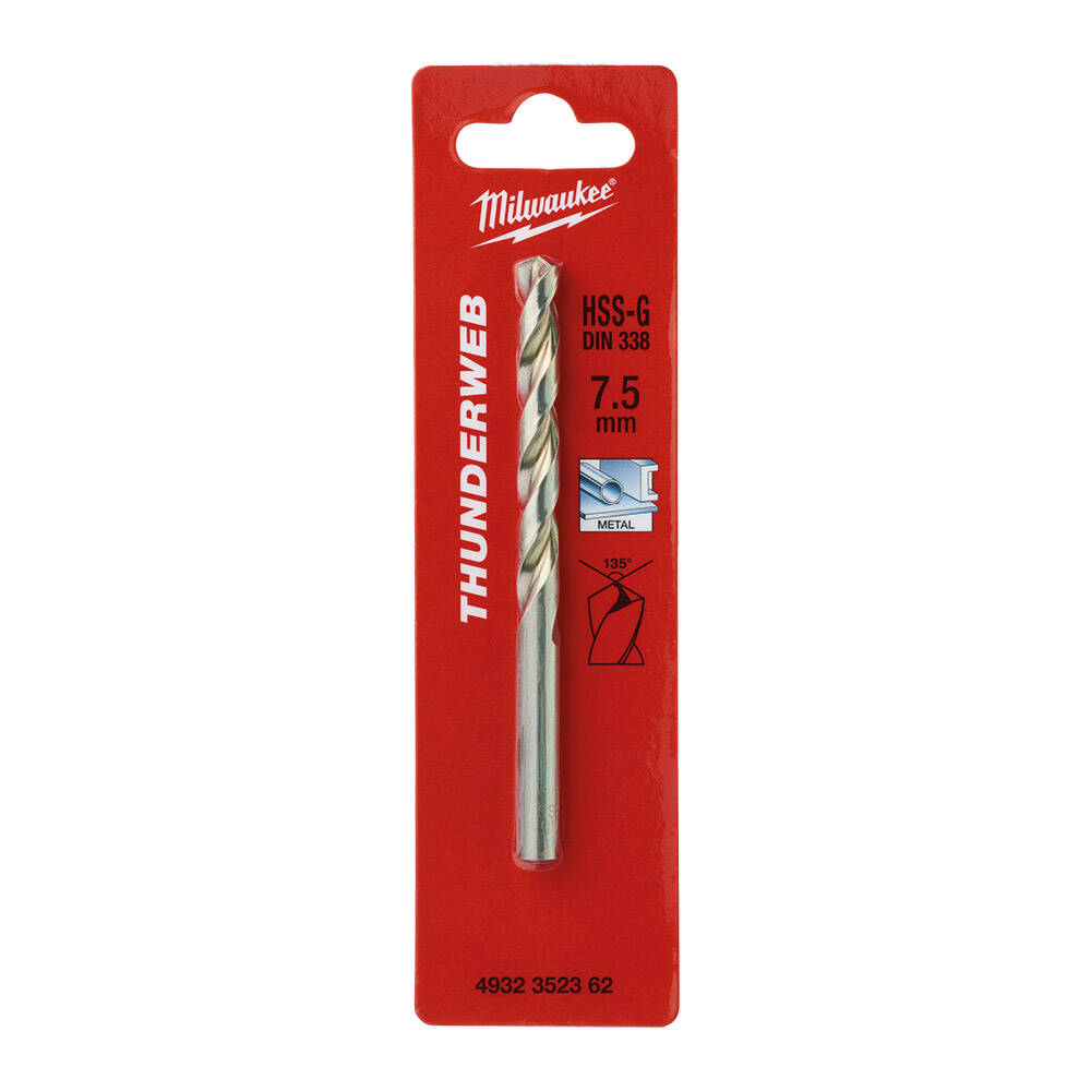 7. 5x109 mm Thunderweb Serisi Metal Matkap Ucu - 1