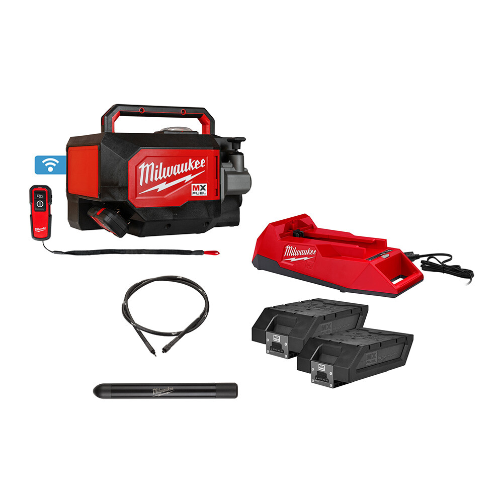 MX FCVBC KIT-602 Akülü Beton Vibratörü - MILWAUKEE