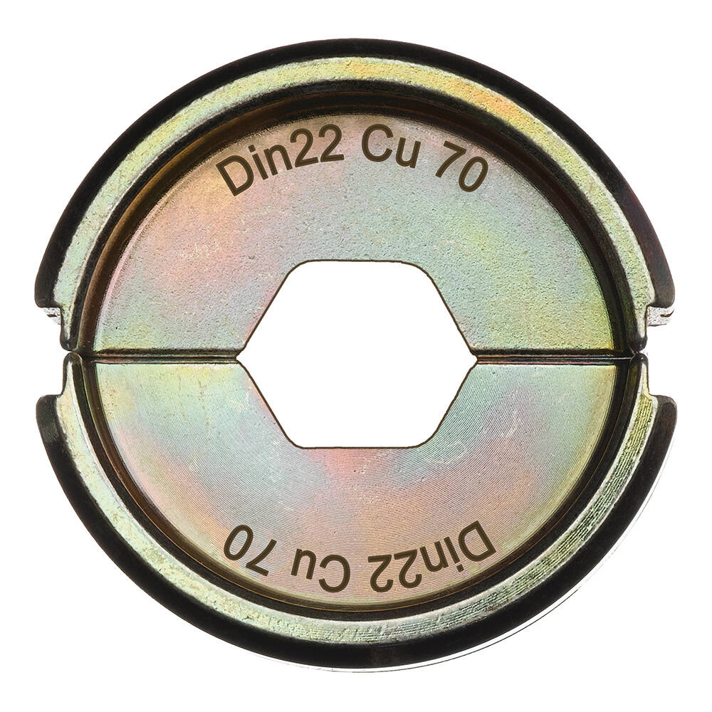 DIN22 CU 70 Pabuç Sıkma Ağzı - 2