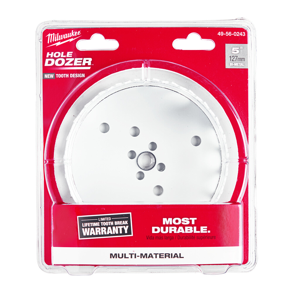 127 mm %8 Kobaltlı Bi-Metal Endüstriyel Seri Panç - 1