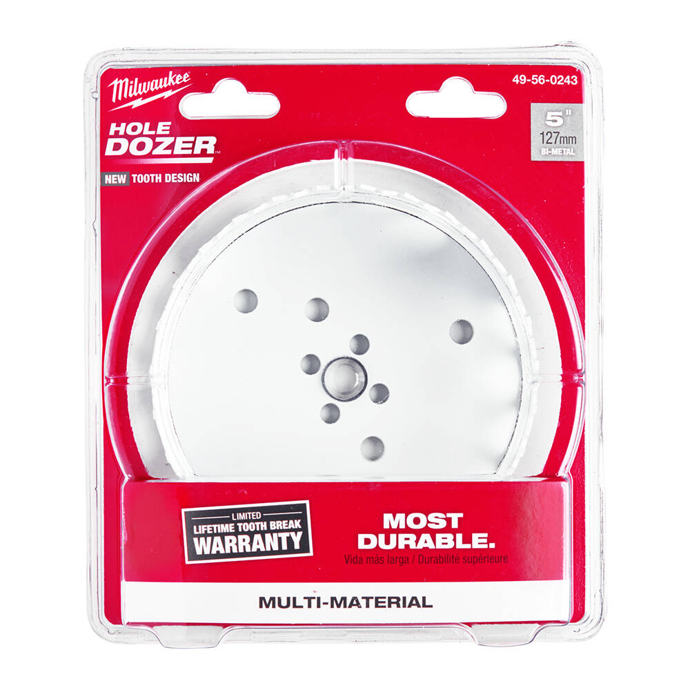127 mm %8 Kobaltlı Bi-Metal Endüstriyel Seri Panç - 1