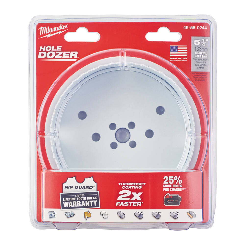 133 mm %8 Kobaltlı Bi-Metal Endüstriyel Seri Panç - 1