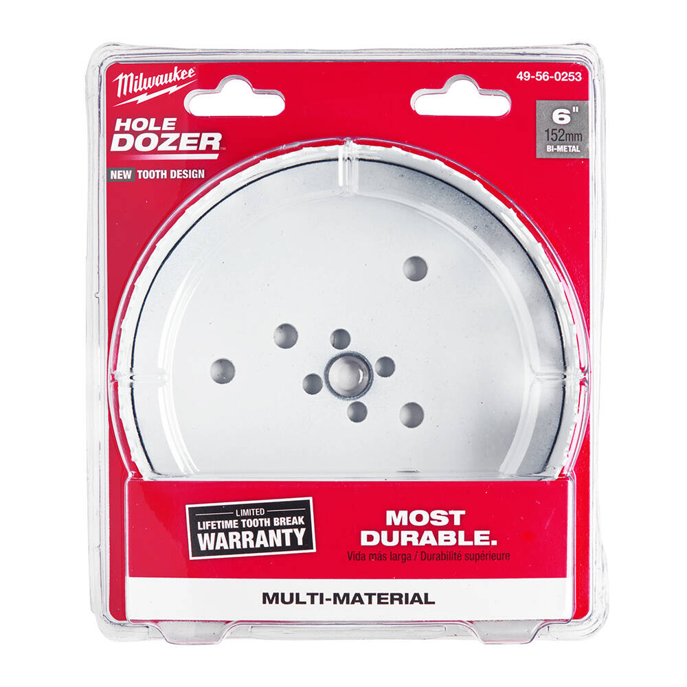 152 mm %8 Kobaltlı Bi-Metal Endüstriyel Seri Panç - 1