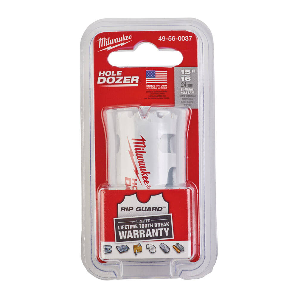 24 mm %8 Kobaltlı Bi-Metal Endüstriyel Seri Panç - 1