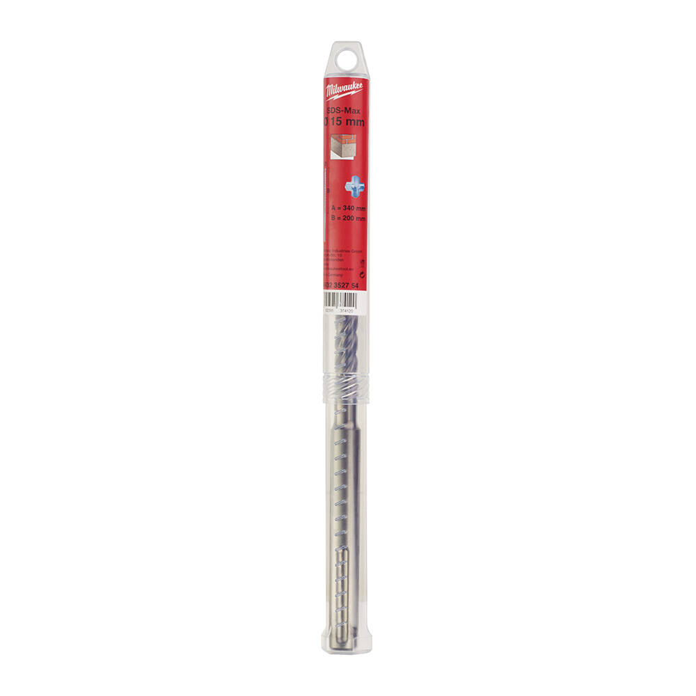 15x340 mm Sds-Max Elmas Uçlu Matkap Ucu - 1