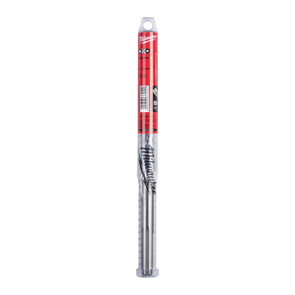 16x340 mm Sds-Max Elmas Uçlu Matkap Ucu - 1