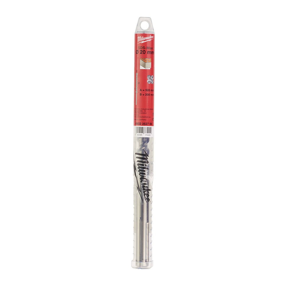 20x320 mm Sds-Max Elmas Uçlu Matkap Ucu - 1