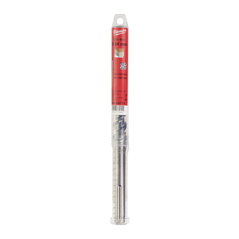 24x320 mm Sds-Max Elmas Uçlu Matkap Ucu - 1