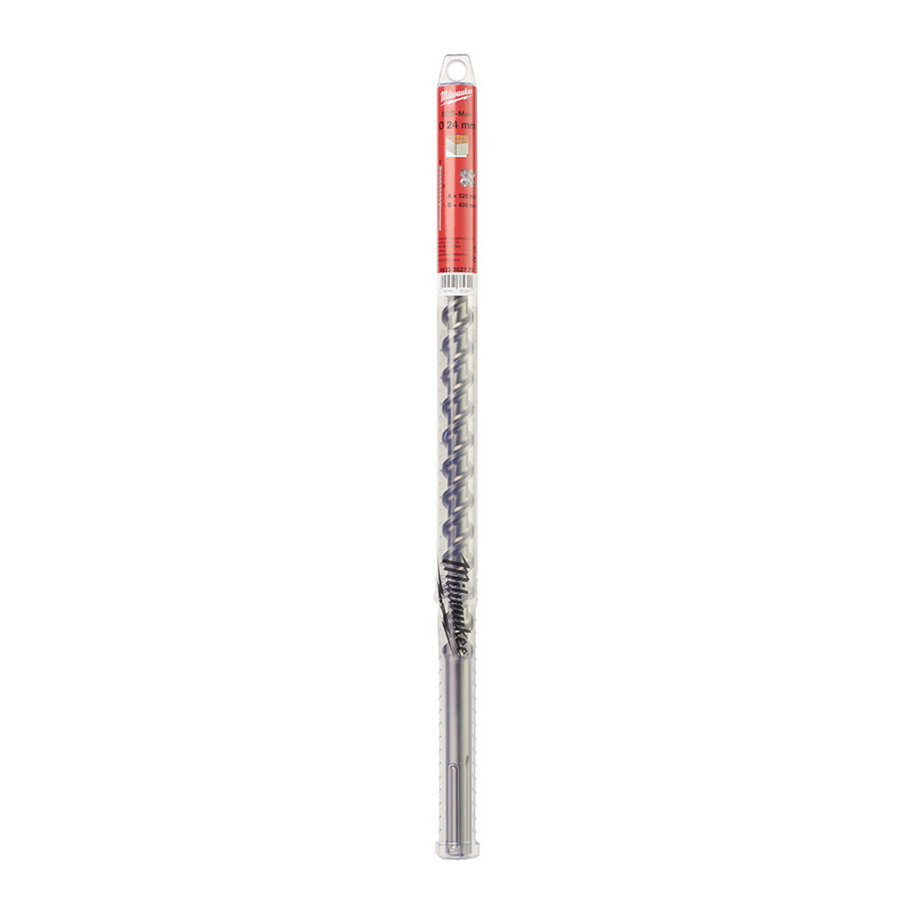24x520 mm Sds-Max Elmas Uçlu Matkap Ucu - 1