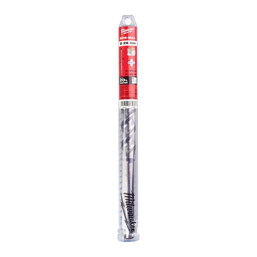 28x370 Mm Sds-max Elmas Uçlu Matkap Ucu