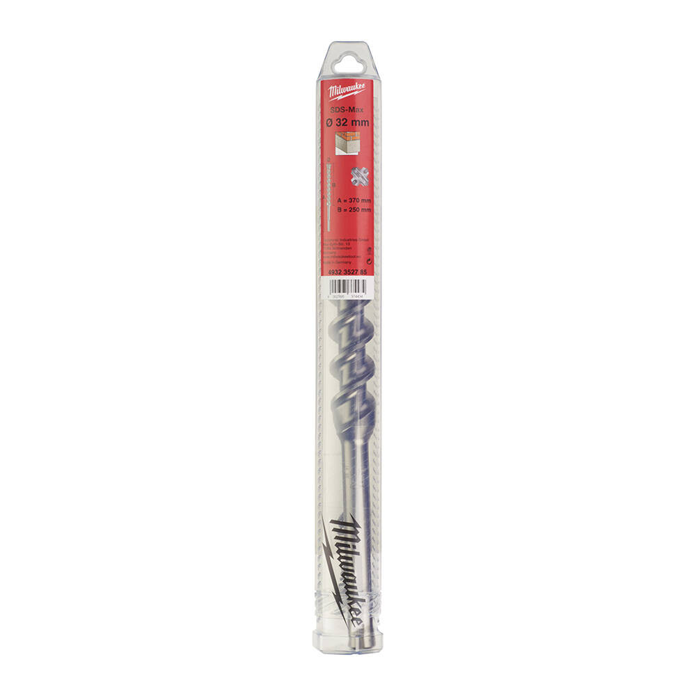 32x370 mm Sds-Max Elmas Uçlu Matkap Ucu - 1