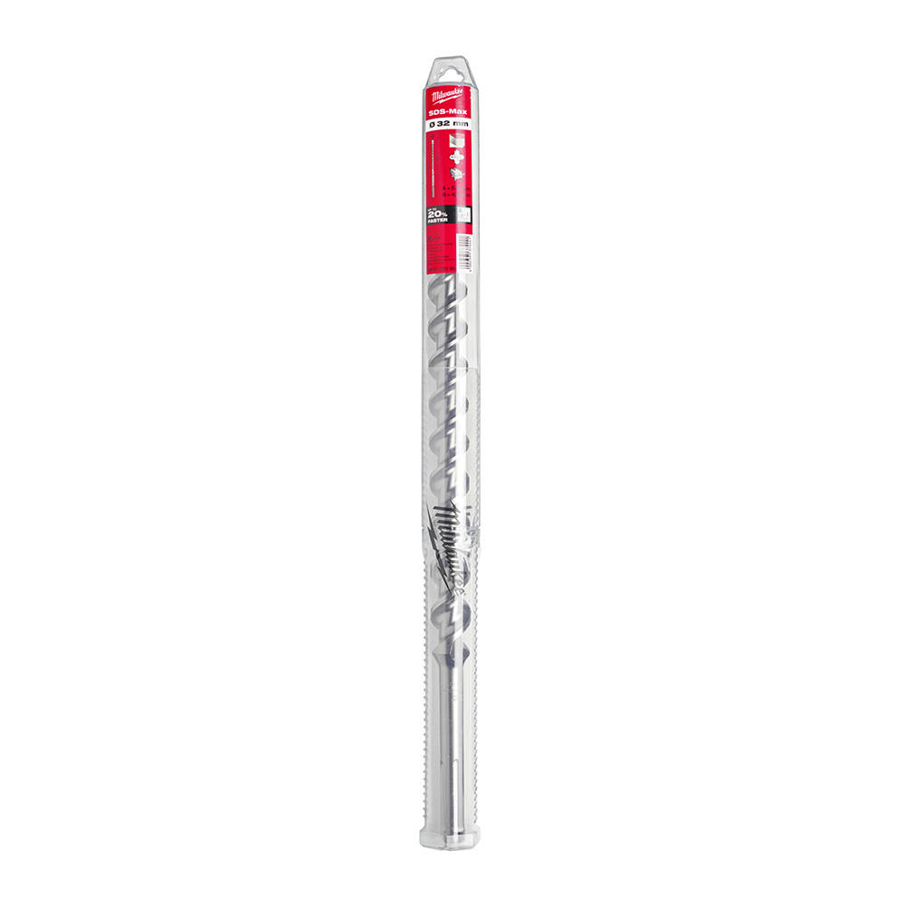 32x570 mm Sds-Max Elmas Uçlu Matkap Ucu - 1