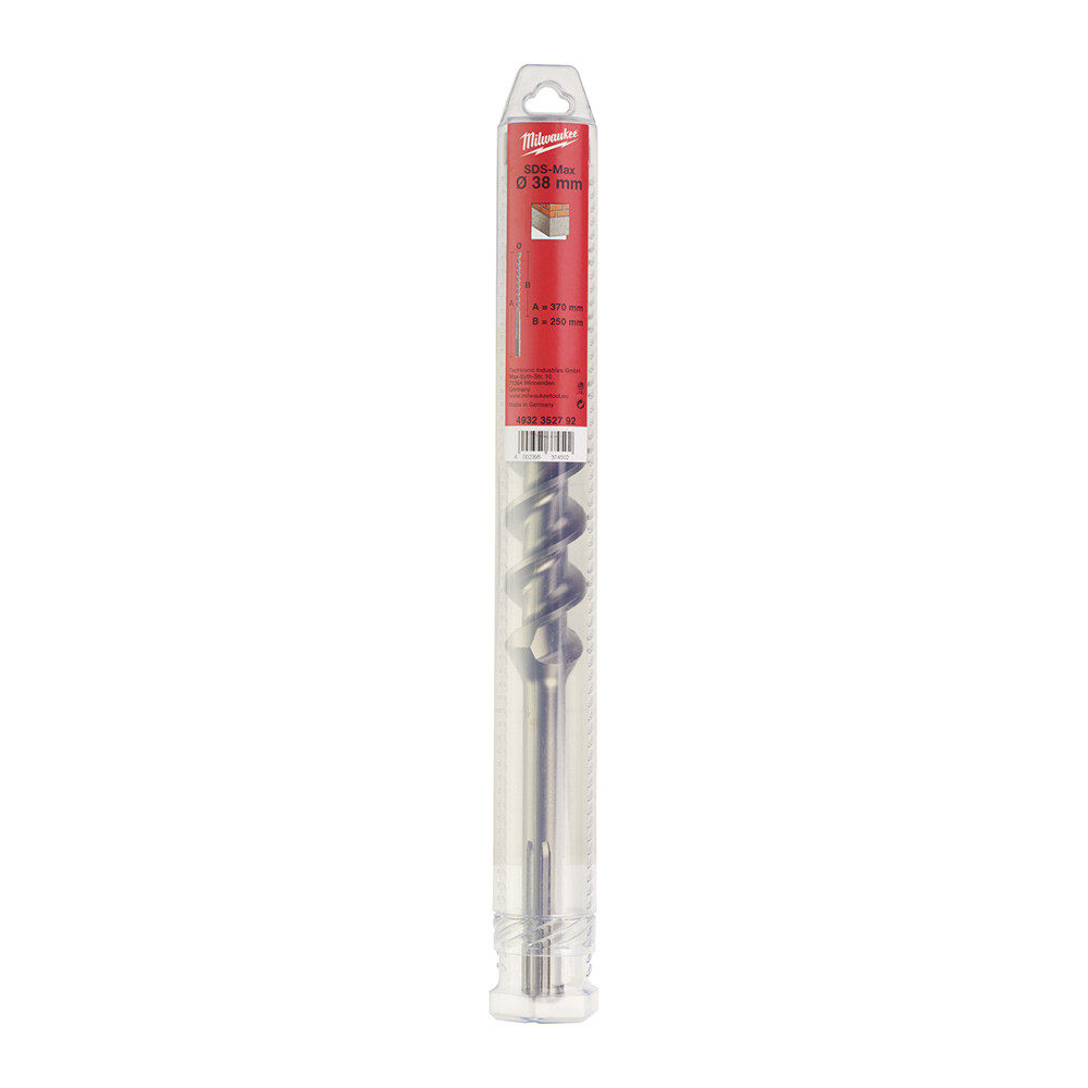 38x370 mm Sds-Max Elmas Uçlu Matkap Ucu - 1