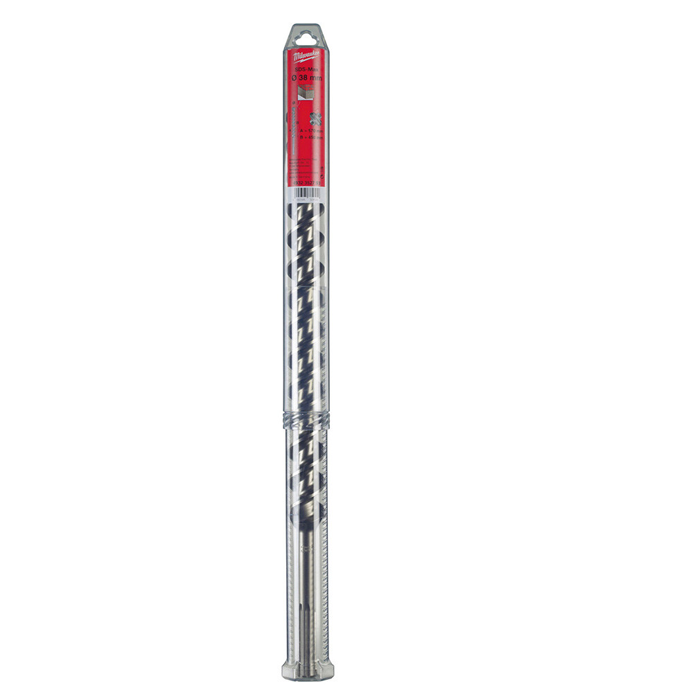 38x570 mm Sds-Max Elmas Uçlu Matkap Ucu - 1