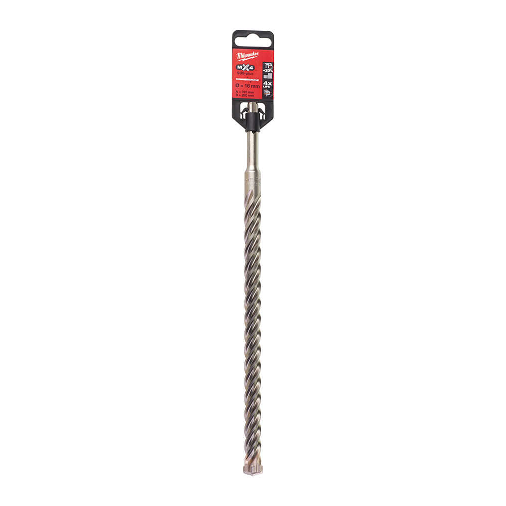 16x310 Mm Sds-plus Mx4 Serisi 4 Elmaslı Matkap Ucu