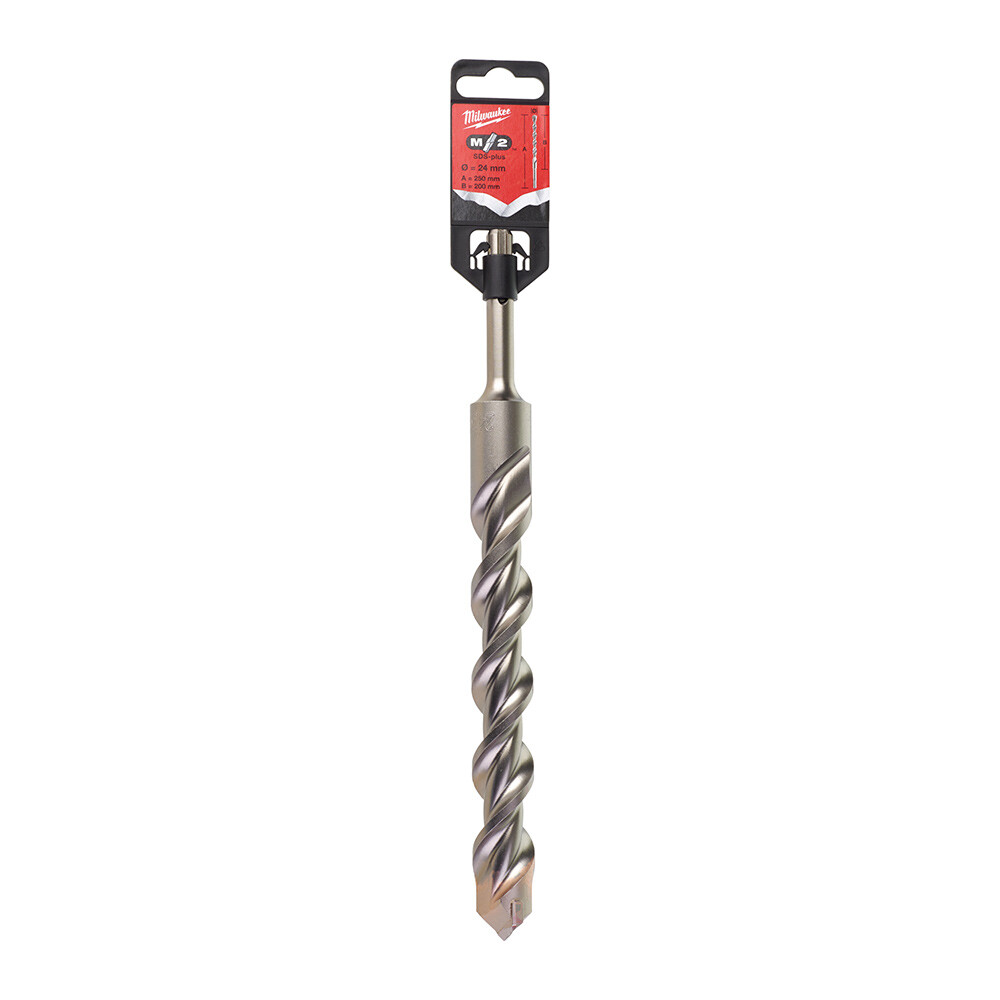 24x250 mm Sds-Plus MS2 Seri 2 Elmaslı Matkap Ucu - 1
