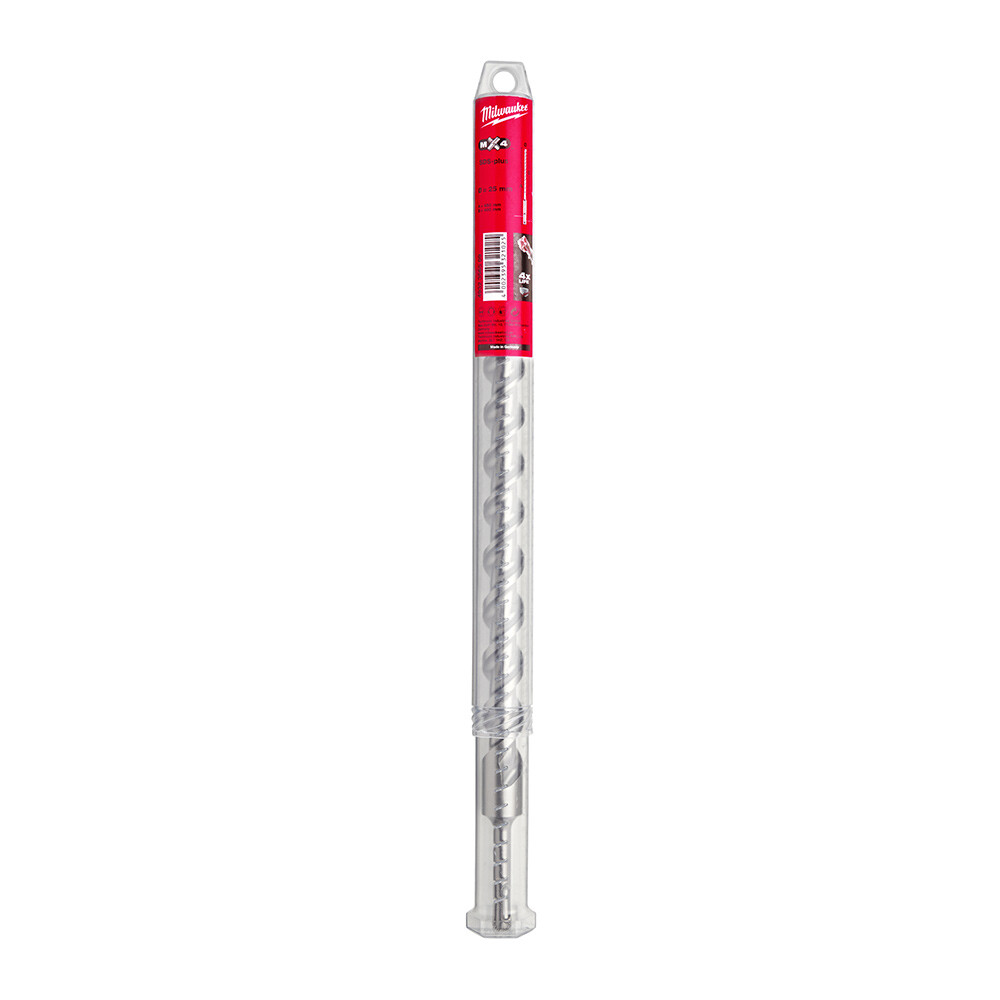 25x450 mm Sds-Plus Mx4 Serisi 4 Elmaslı Matkap Ucu - 1